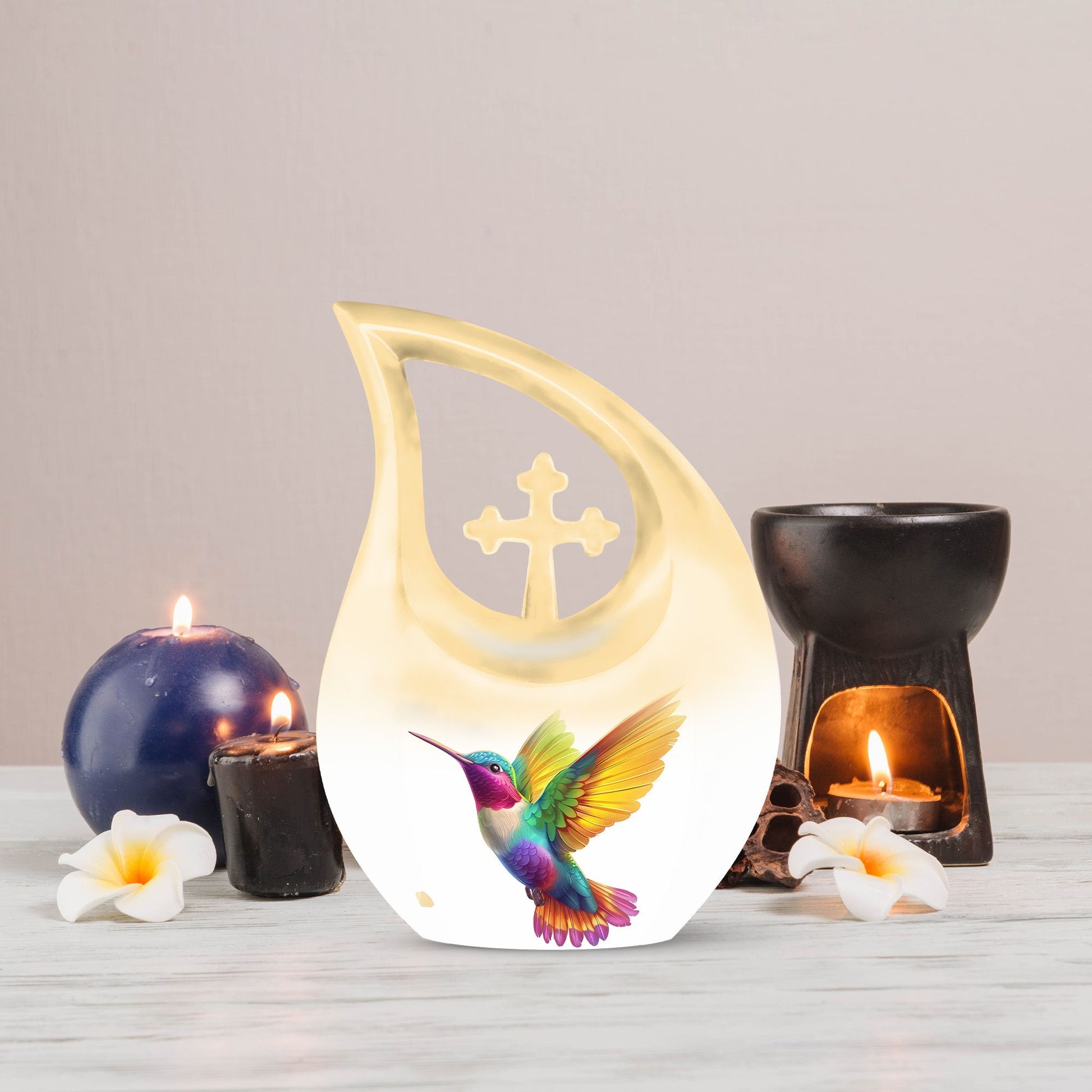 10-inch Humming Bird Urn 