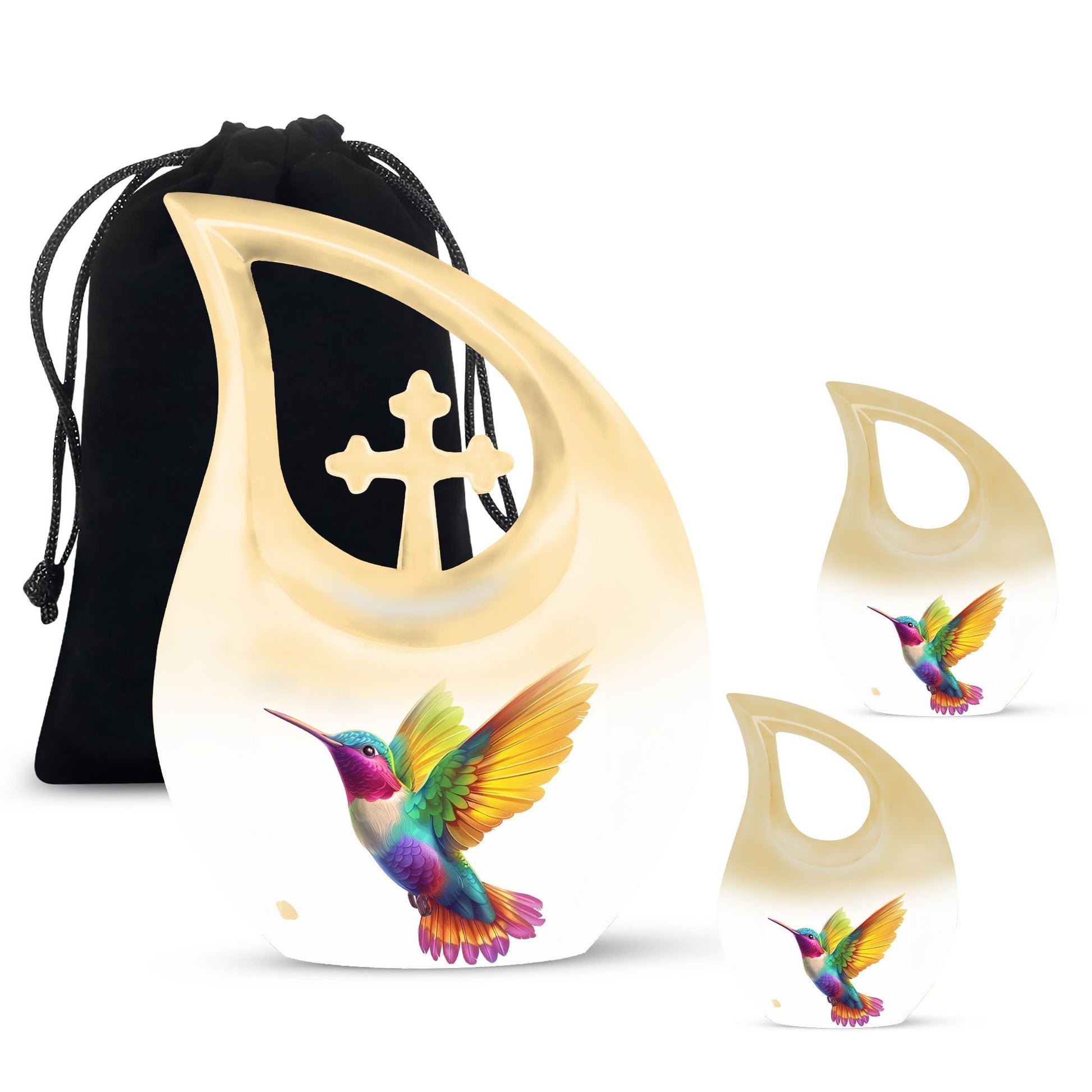 10-inch Humming Bird Urn 