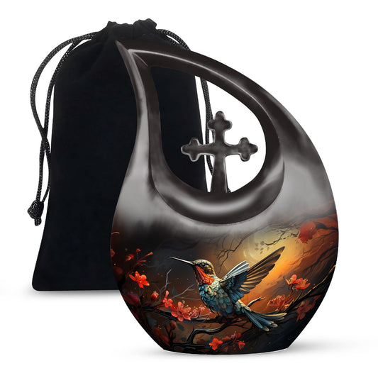 10-inch Humming Bird Urn 