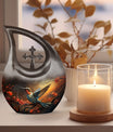 10-inch Humming Bird Urn 