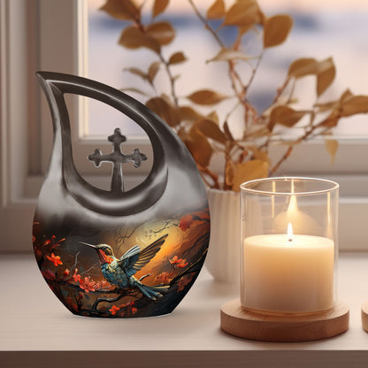 10-inch Humming Bird Urn 