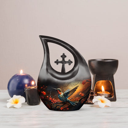 10-inch Humming Bird Urn 