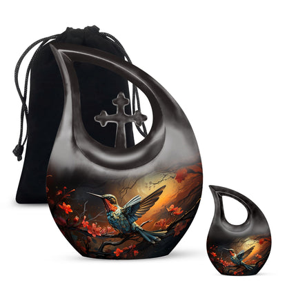 10-inch Humming Bird Urn 