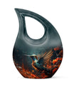 10-inch Humming Bird Urn, 