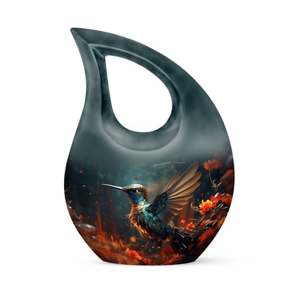 10-inch Humming Bird Urn, 