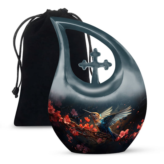 10-inch Humming Bird Urn 