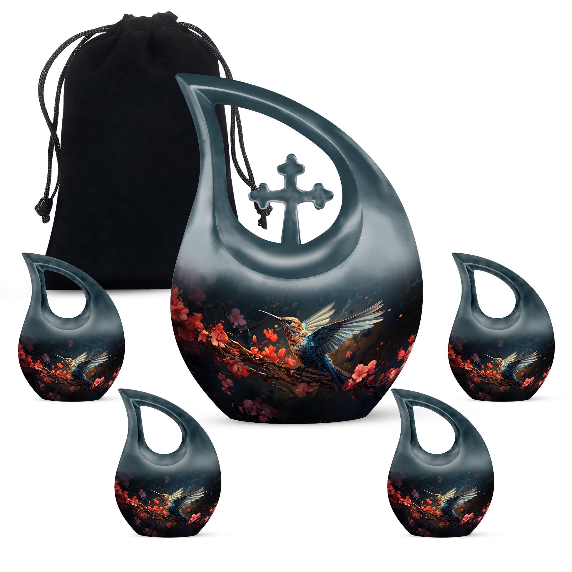 10-inch Humming Bird Urn 