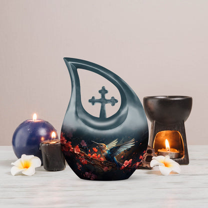 10-inch Humming Bird Urn 