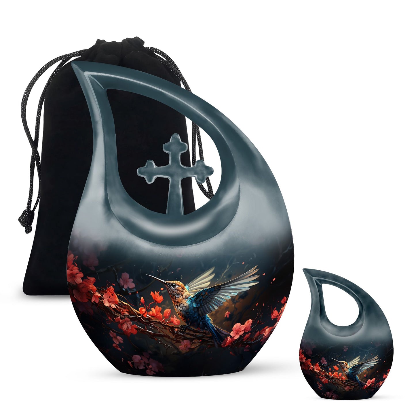 10-inch Humming Bird Urn 