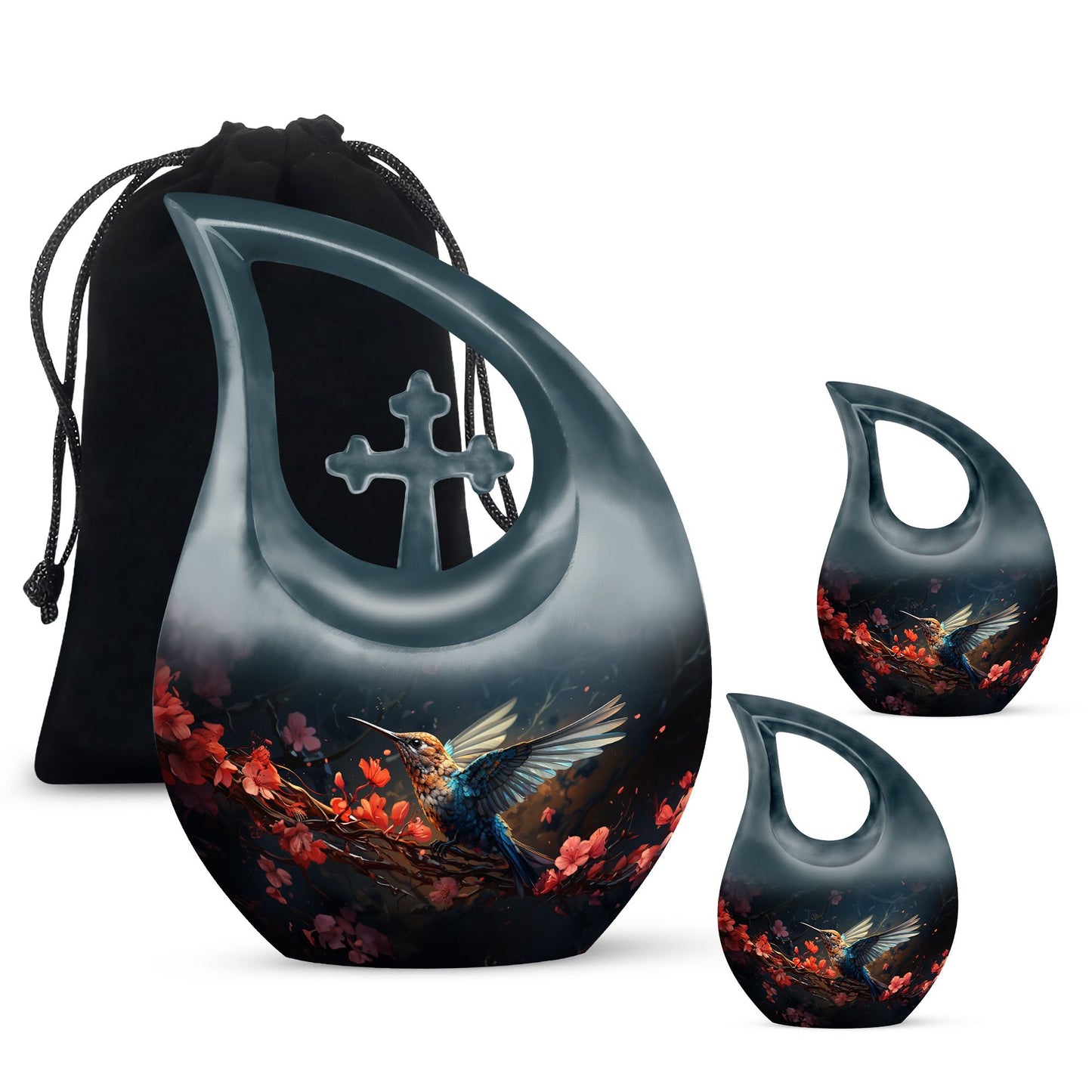 10-inch Humming Bird Urn 