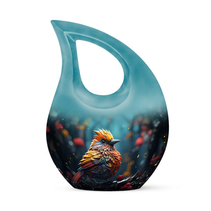 10-inch Cardinal Bird Urn