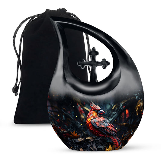 Affordable Cardinal Bird Urn 