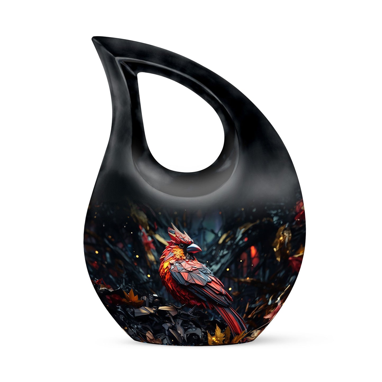 Affordable Cardinal Bird Urn 