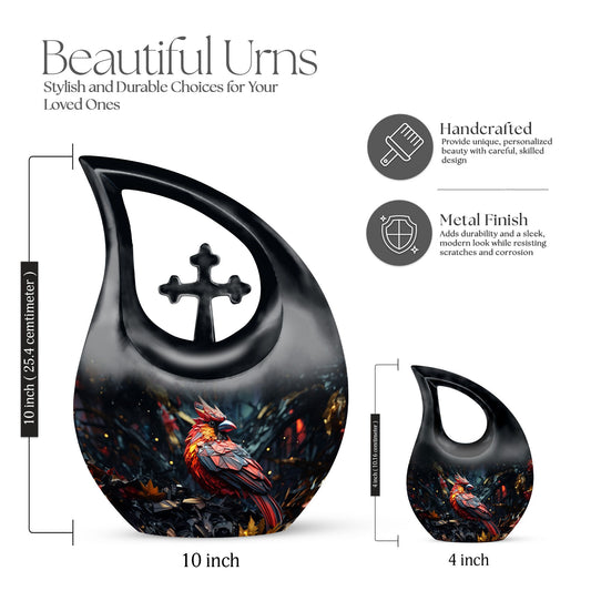 Affordable Cardinal Bird Urn 