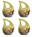10-inch Humming Bird Cross Drop design Cremation Urn,