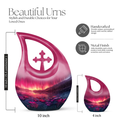 10-inch Aurora urn