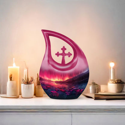 10-inch Aurora urn
