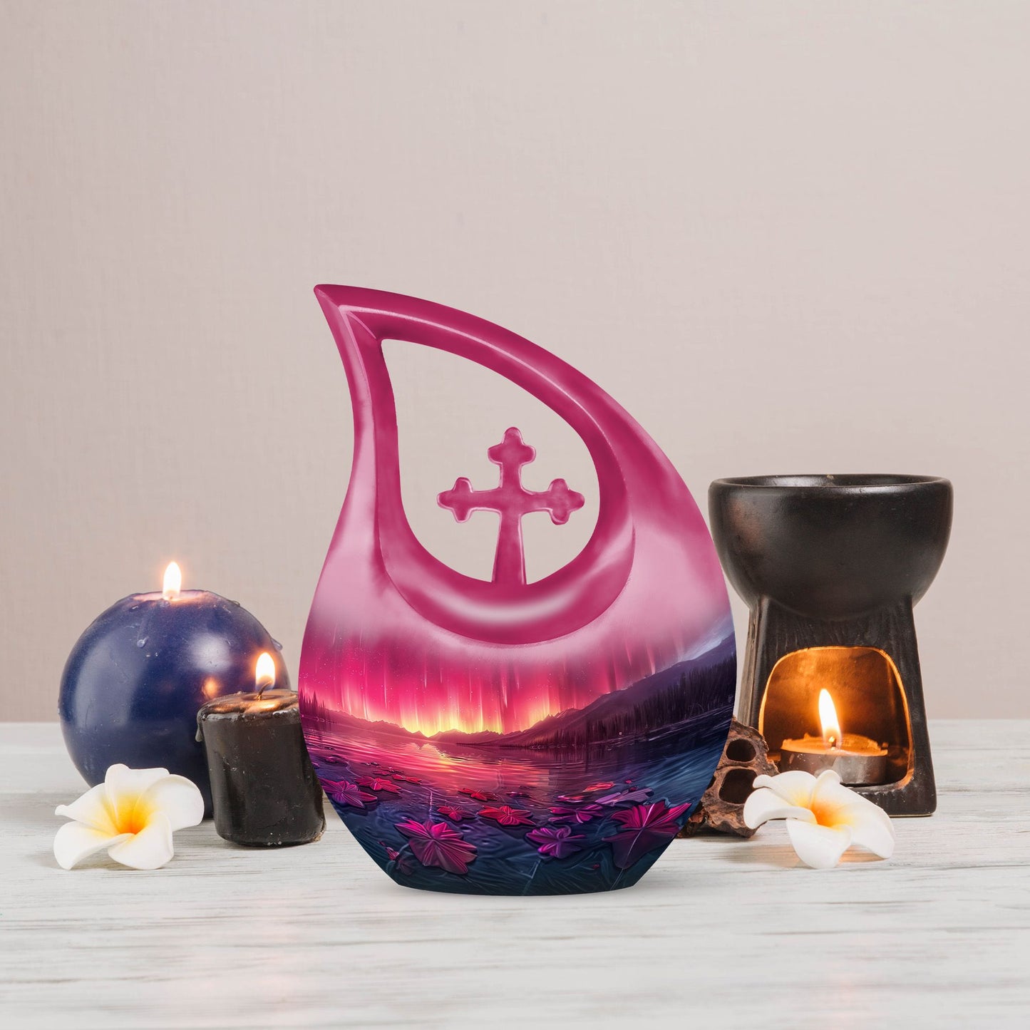 10-inch Aurora urn