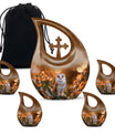 10-inch Barn Owl memorial urn 