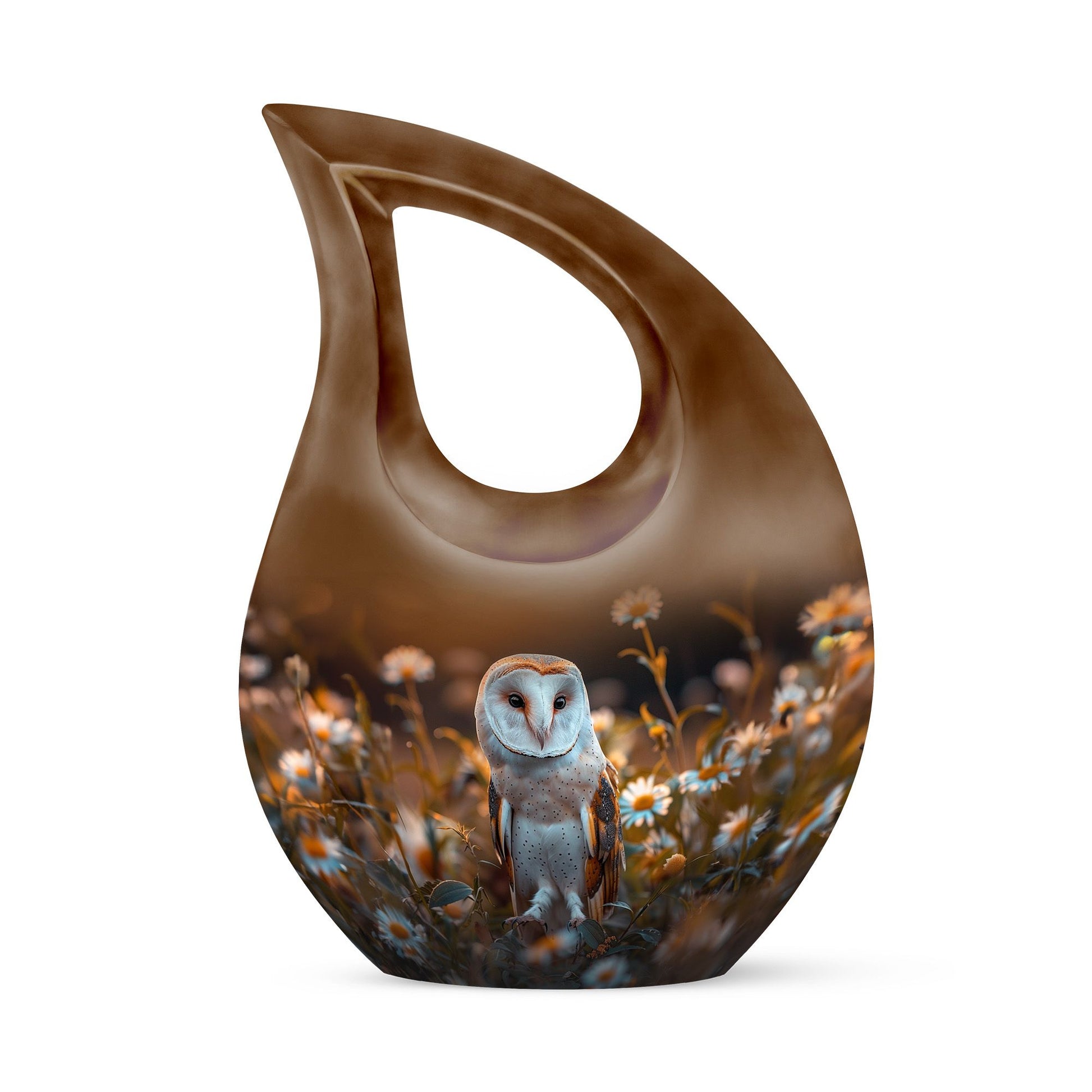 Barn Owl Urn 