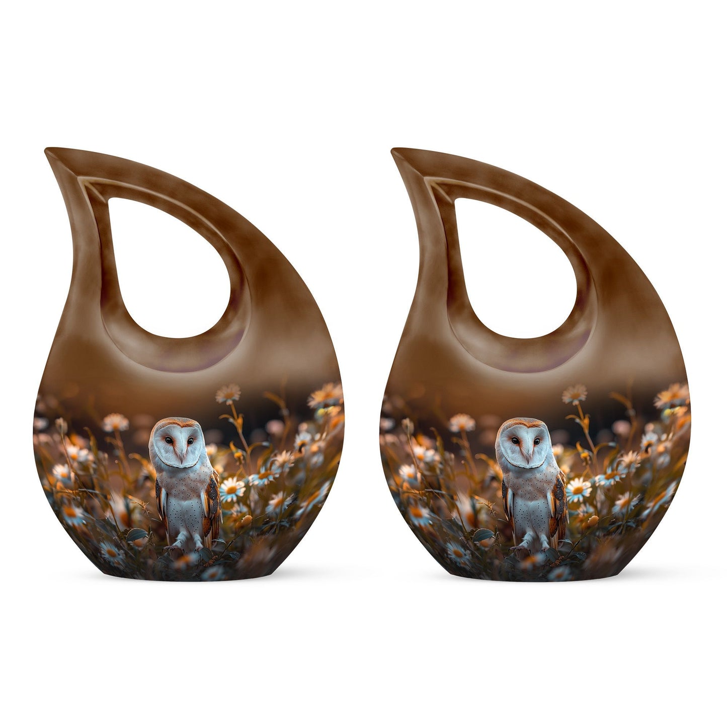Barn Owl Urn 