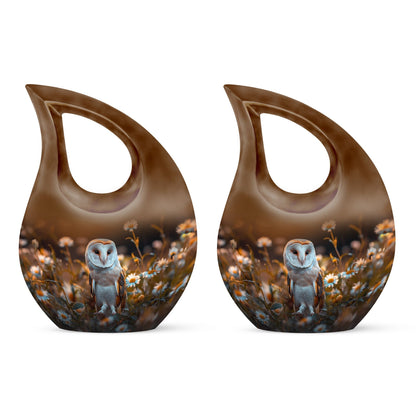 Barn Owl Urn 