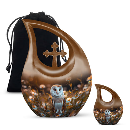 Barn Owl Urn 
