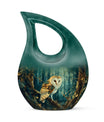 10 Inch Barn Owl Urn 