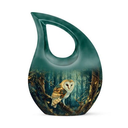 10 Inch Barn Owl Urn 