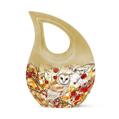 10-inch Barn Owl Urn 