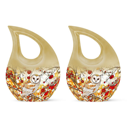 10-inch Barn Owl Urn 