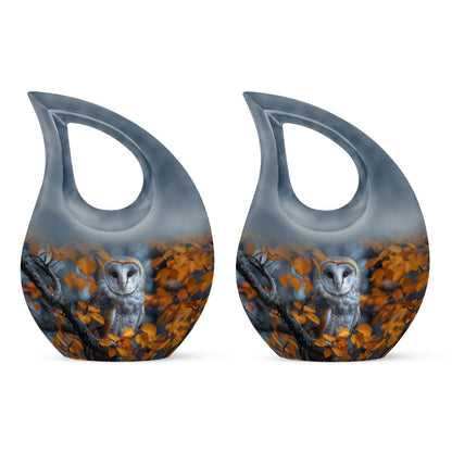 10 inch Barn Owl Urn