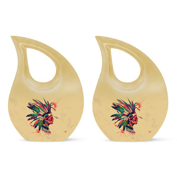 Small Urn Set of 2 -3