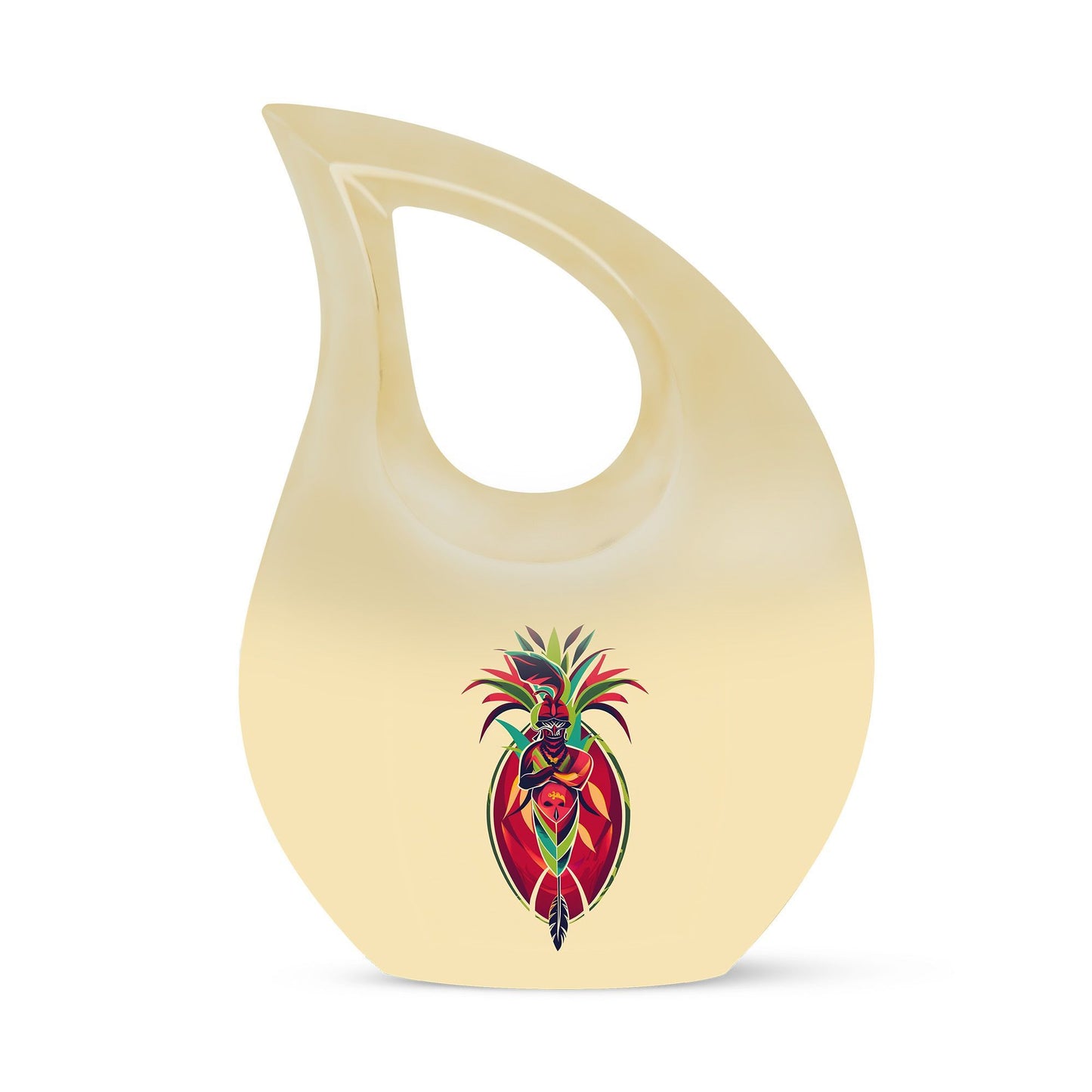10-inch Native American urn