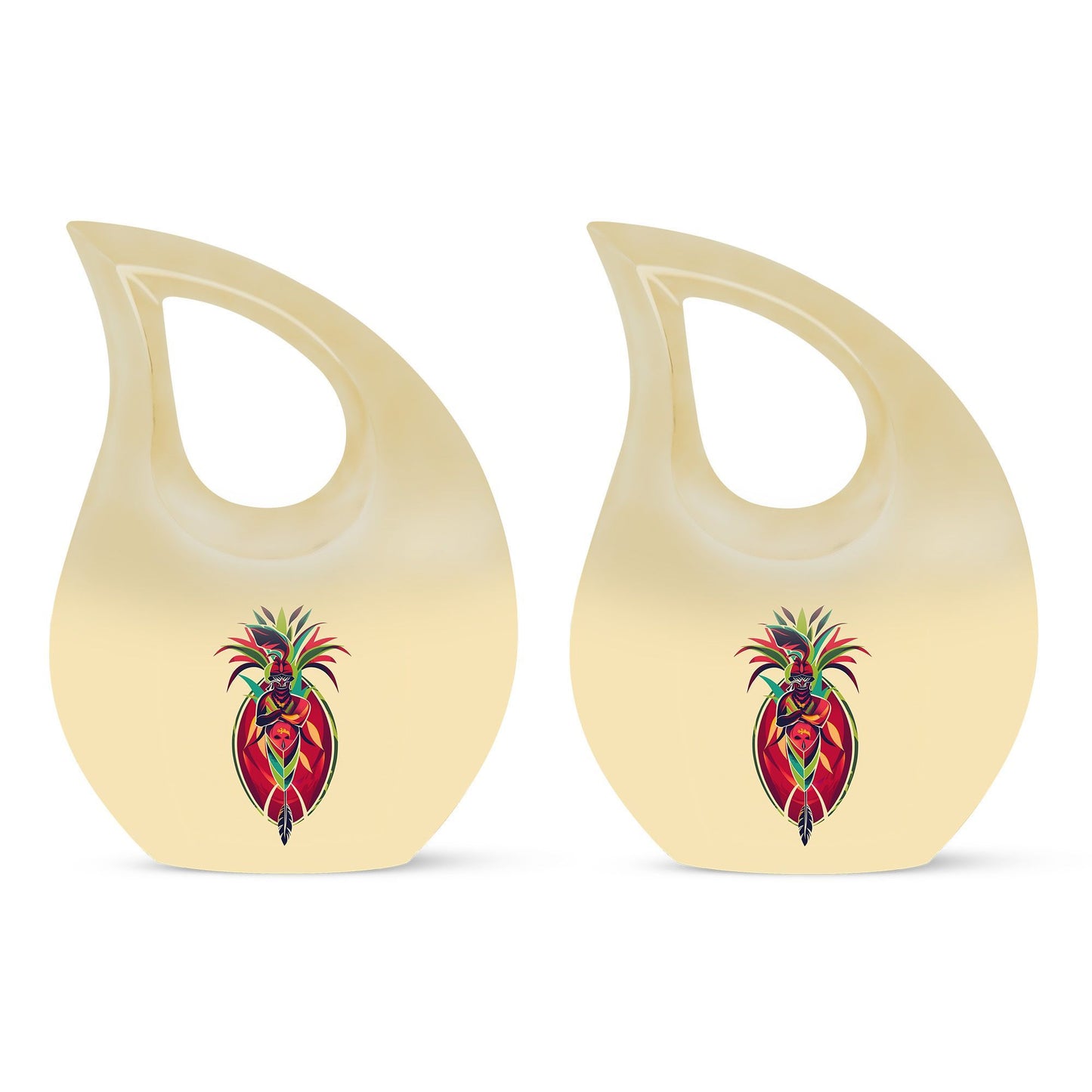 10-inch Native American urn