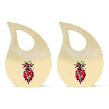 10-inch Native American urn