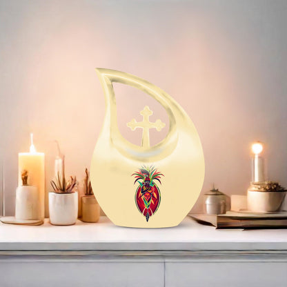 10-inch Native American urn