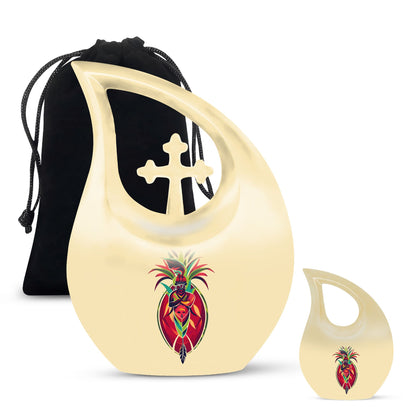 10-inch Native American urn