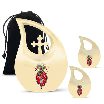 10-inch Native American urn