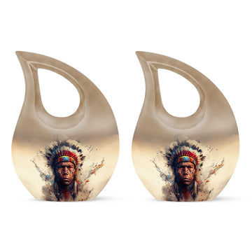 Small Urn Set of 2 -3