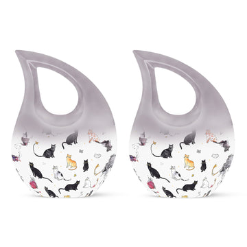 Small Urn Set of 2 -3