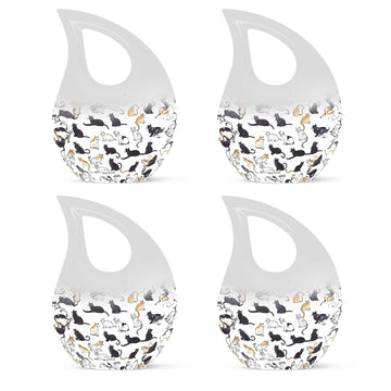 Mini Urn Set of 4 -3