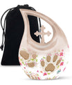 Cross Drop design 10-inch Paws Urn 
