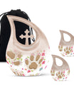 Cross Drop design 10-inch Paws Urn 