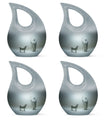 10 Inch Shepherd Themed Cross Drop Cremation Urn 