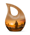 Shepherd themed 10-inch urn