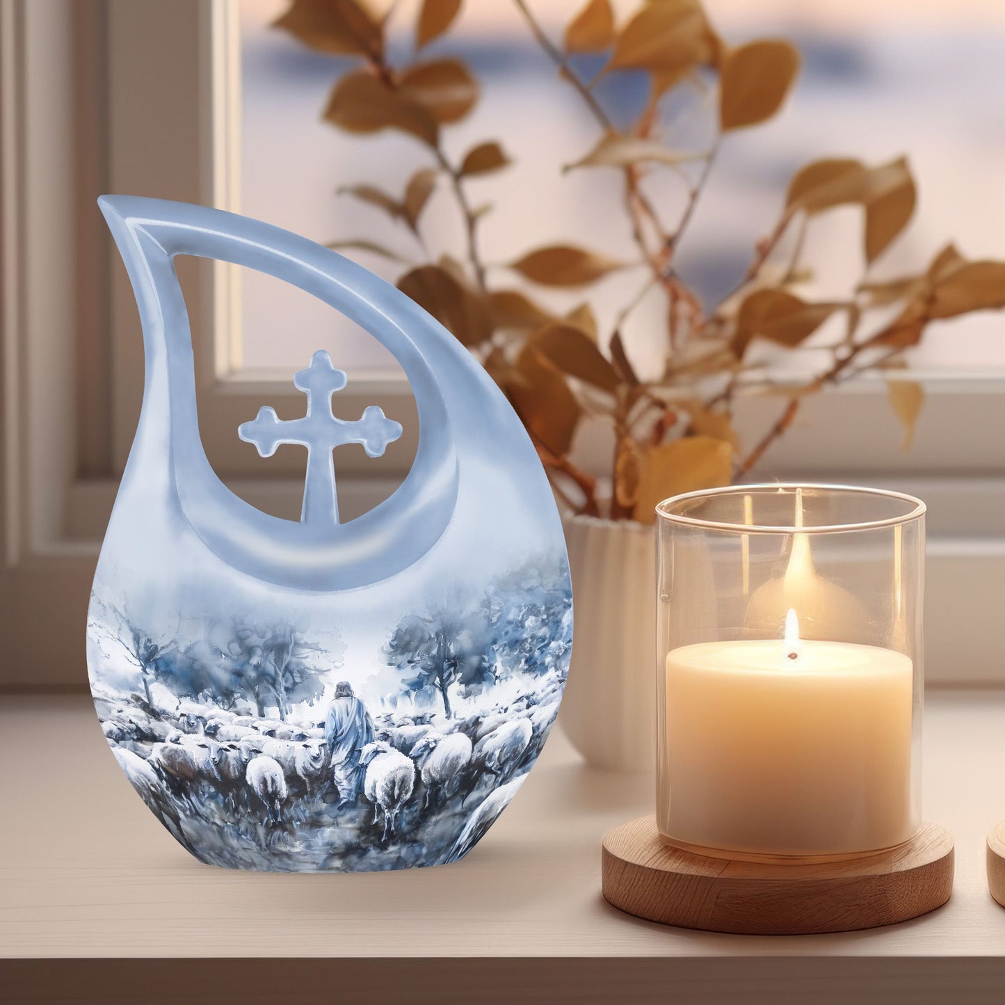 10 inch Shepherd Aluminium Urn 