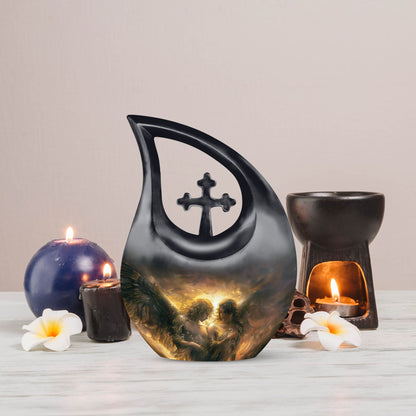 Large 10-inch Catholic Urn
