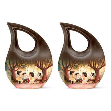 Small Urn Set of 2 -3