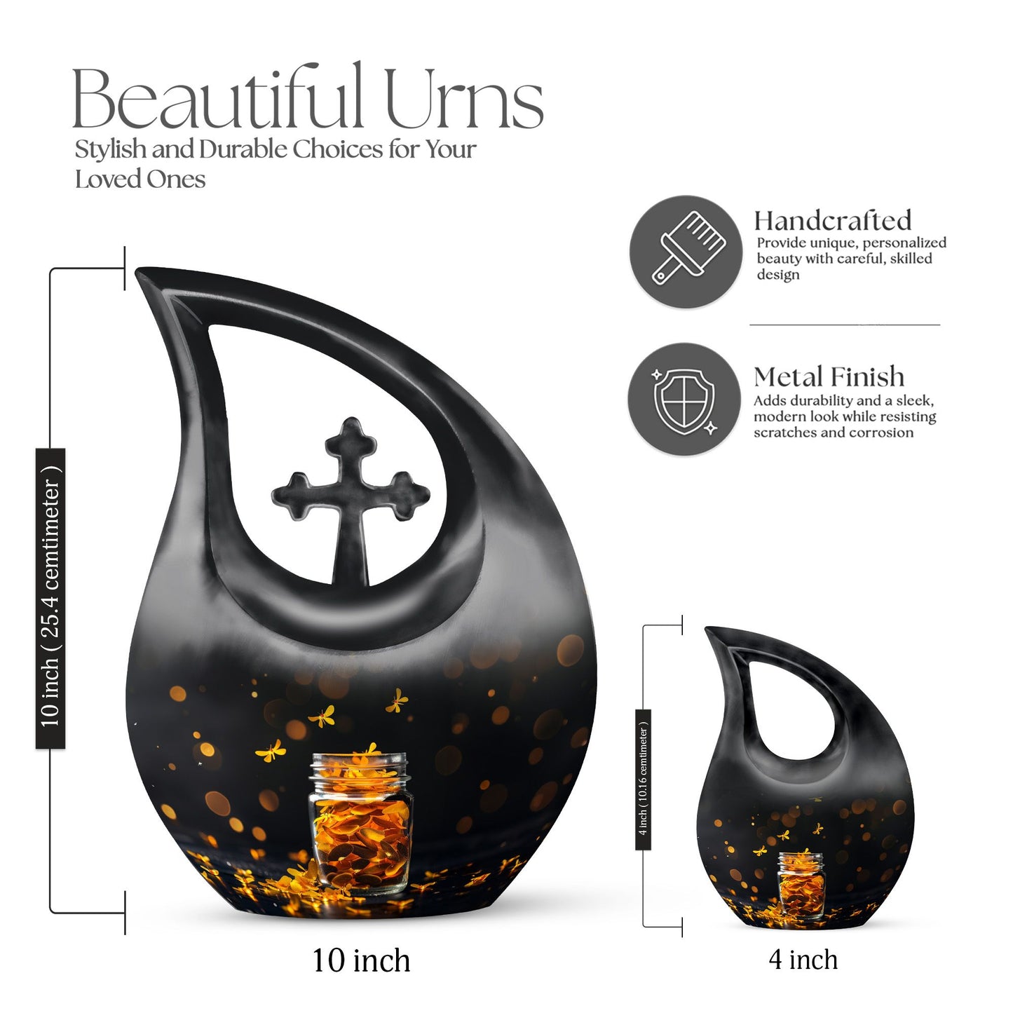 10-inch Honey Pot Urn,